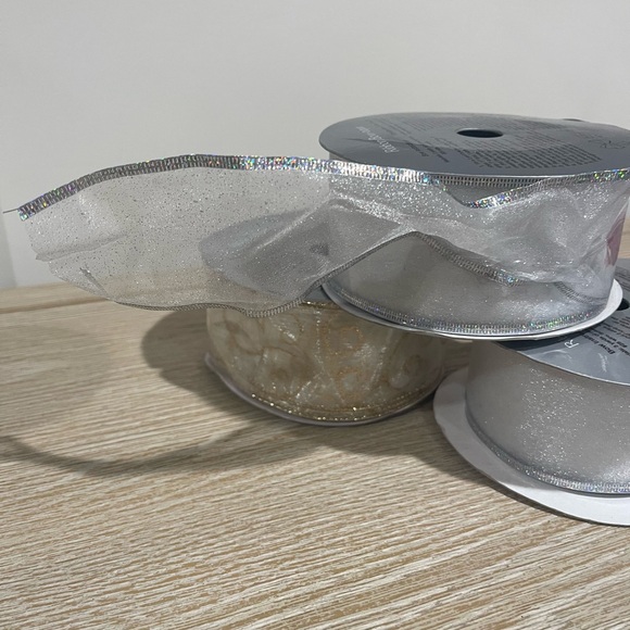 8 Mega Roll , Ribbon red, gold, silver - Picture 12 of 16